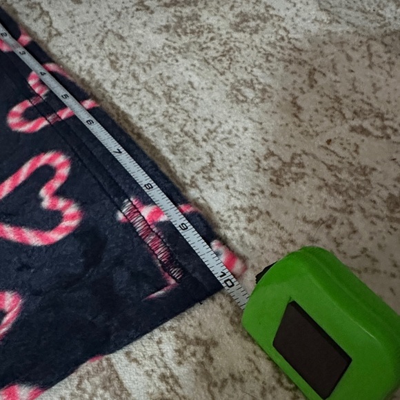 Sleep Chic Women's Heart Pajama Set - Black and Pink - Picture 7 of 7